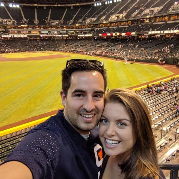 Seeing the Padres play the Diamondbacks at Chase Field in Phoenix, AZ