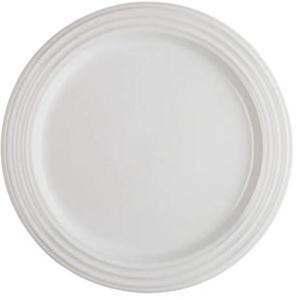 Vancouver Dinner Plates, Set of 4 - COLOR: White