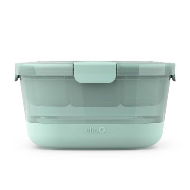 Ello Plastic Salad Food Storage Container Set - Mint
