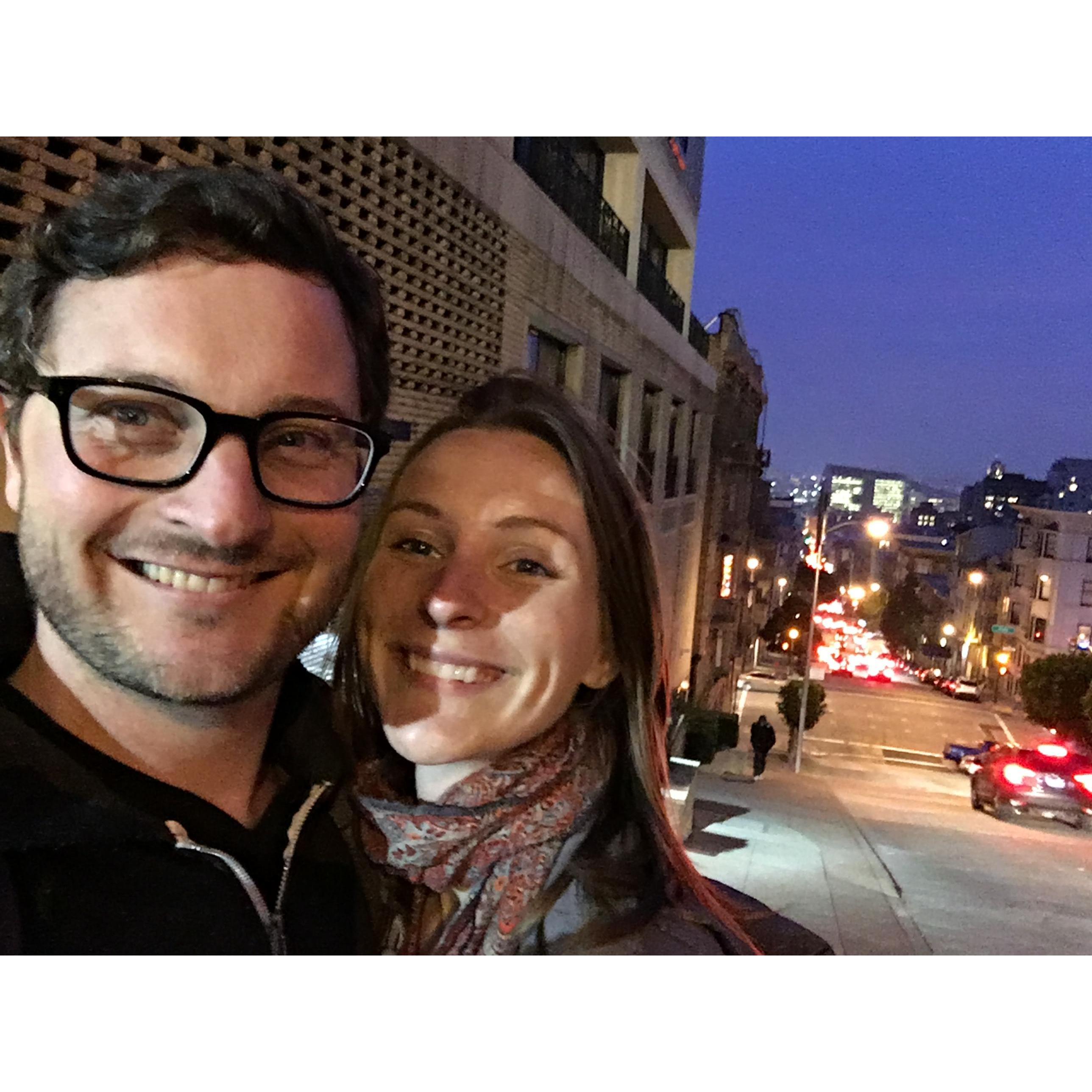 Date night in San Francisco.