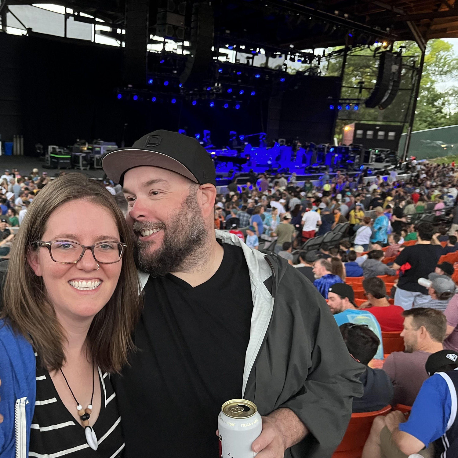 We met through our mutual love of Phish