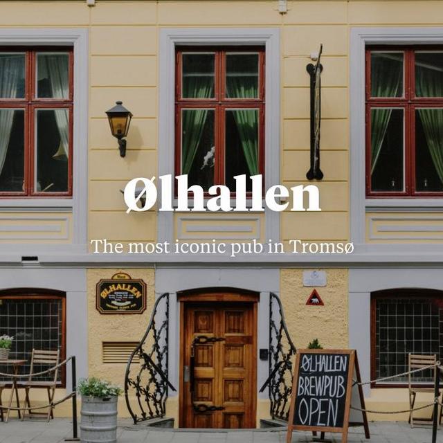 Drinks at Ølhallen pub