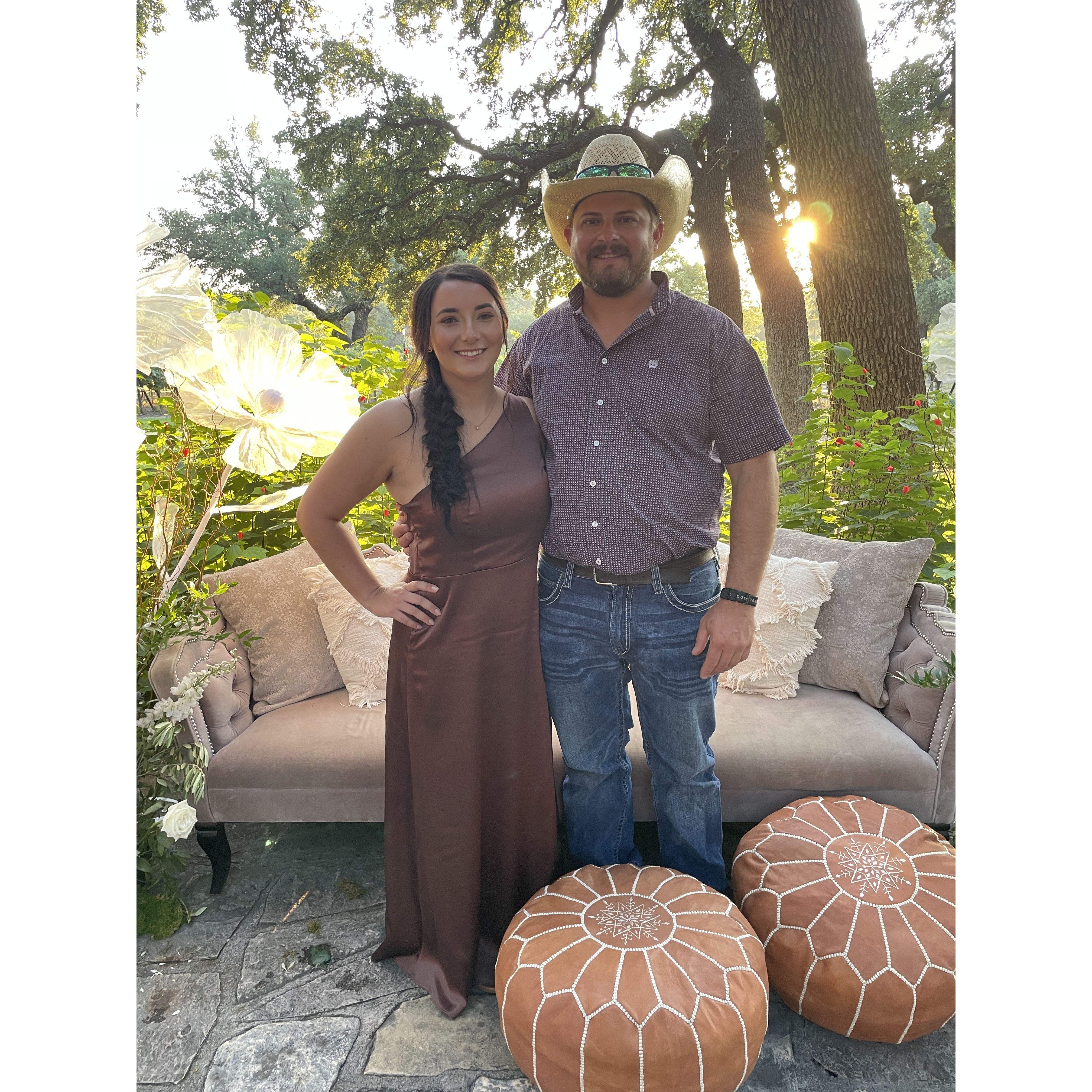 At my best friends wedding, Macy and Korbin Light. September 2024.
