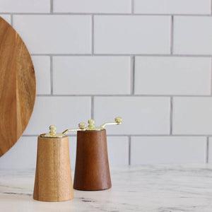 Acacia Wood Salt and Pepper Mills