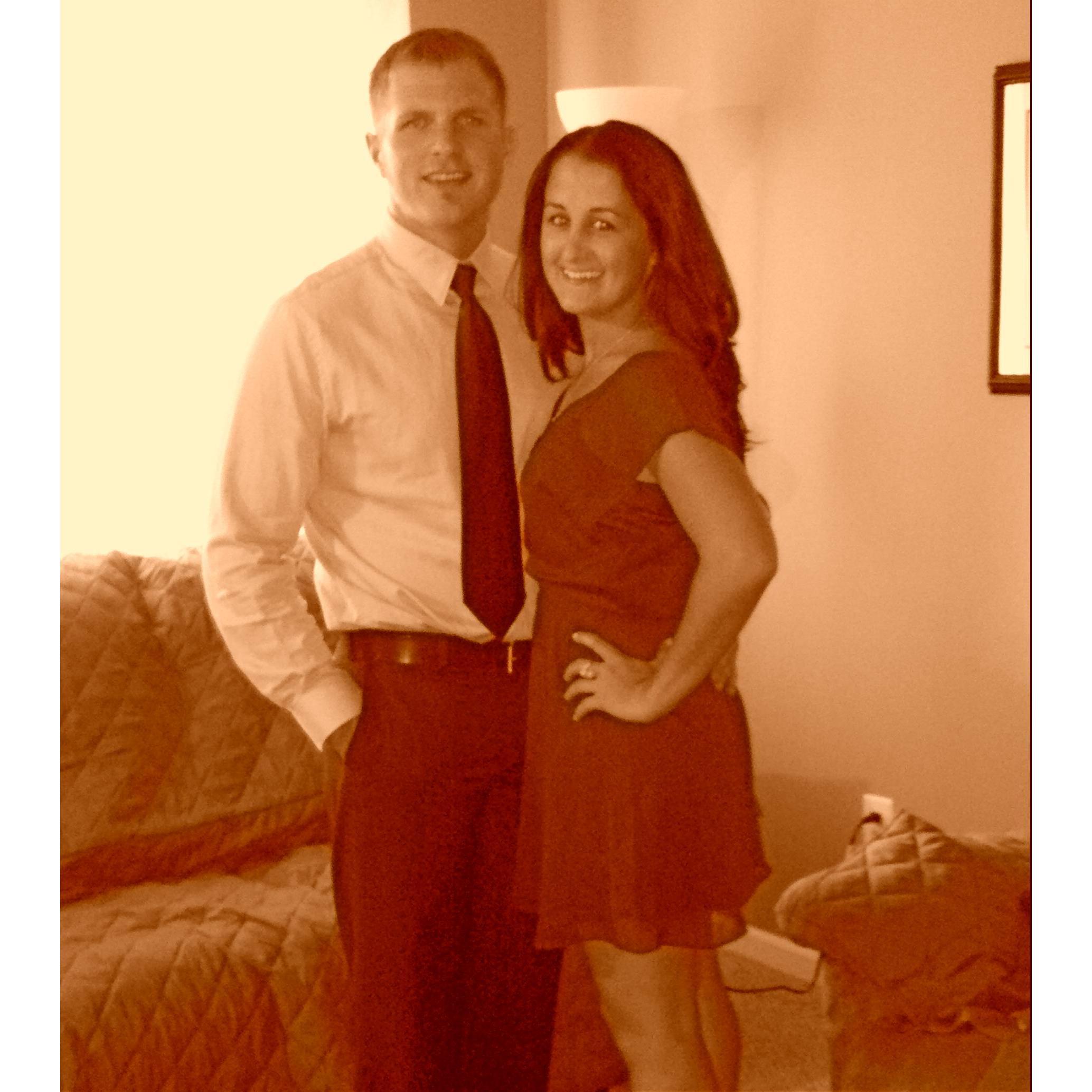 Heading to a friend's wedding