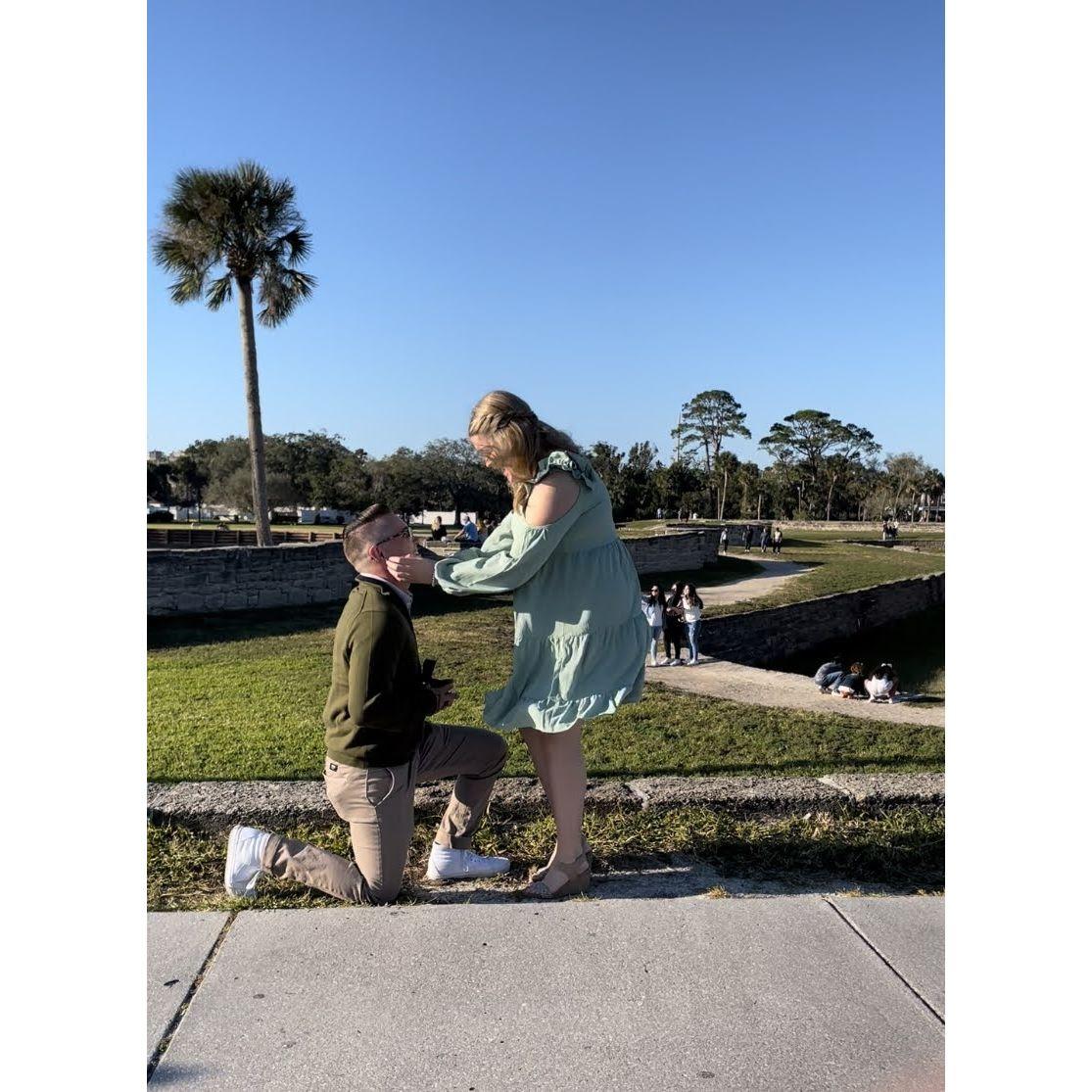 The engagement