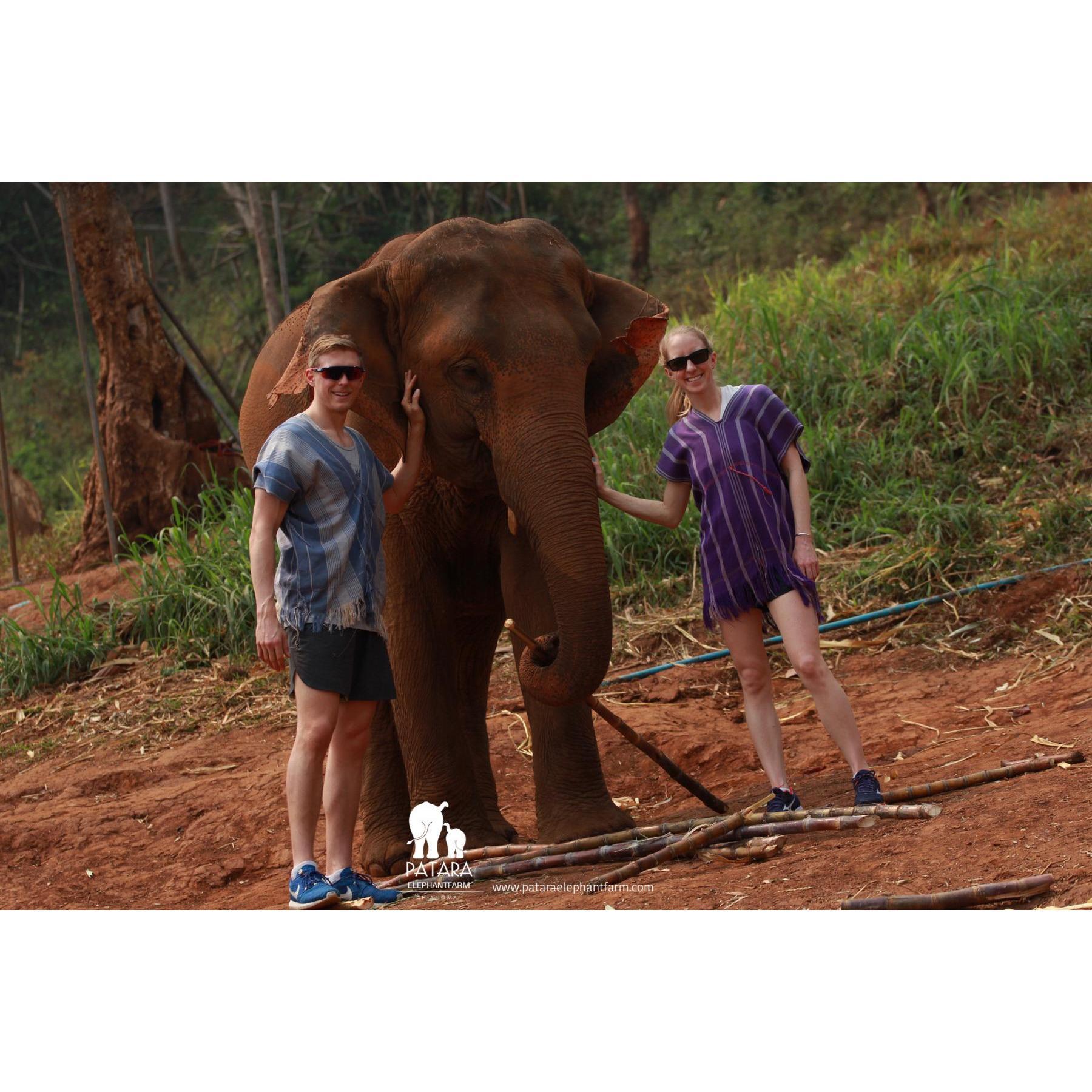 Making friends in Chiang Mai, Thailand!