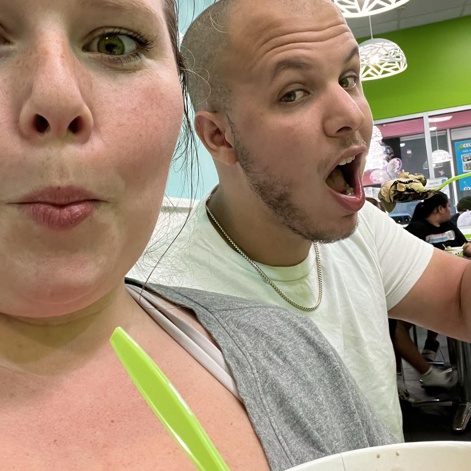 Late night fro-yo