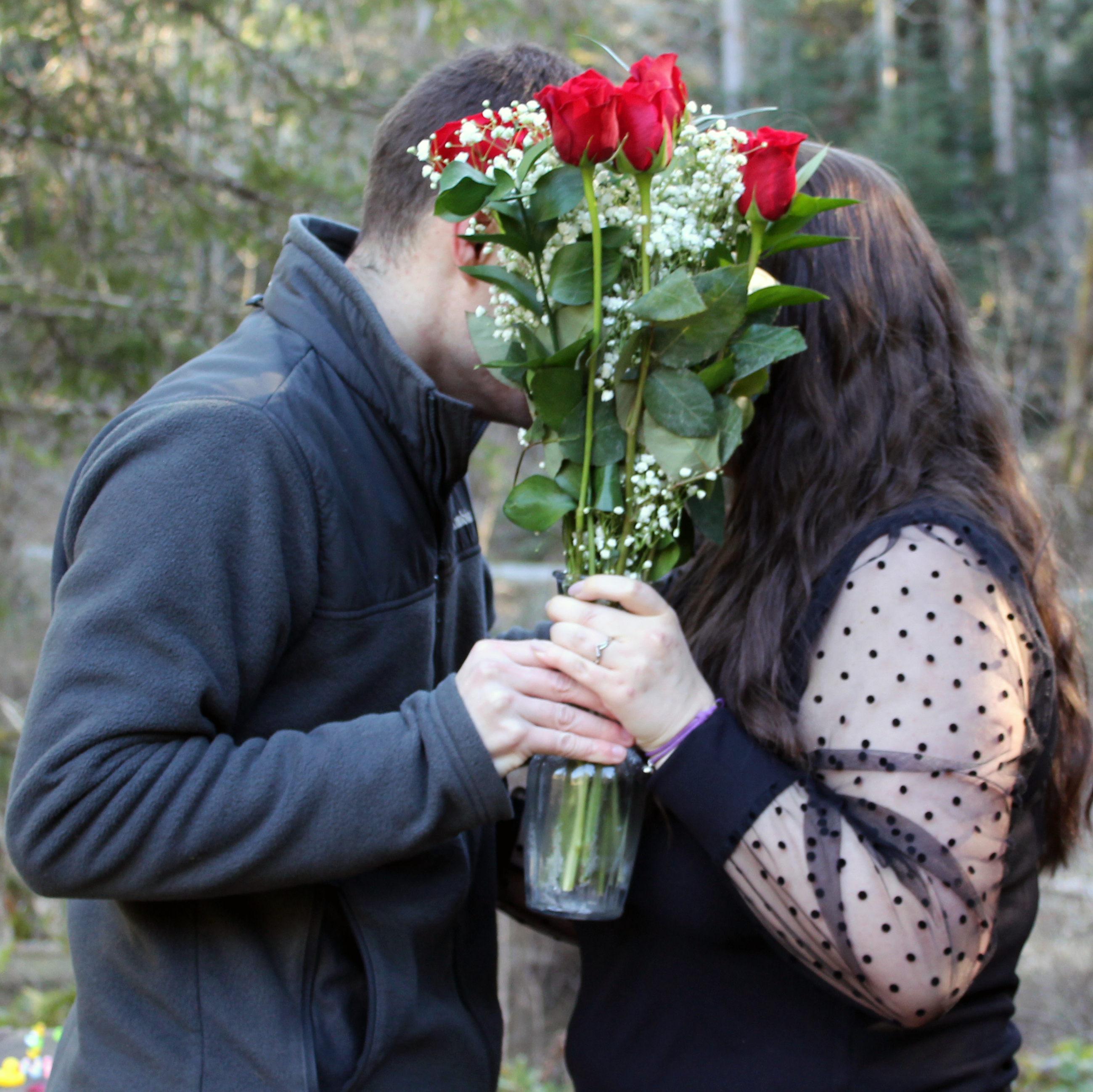 Despite very wise assumptions on what might have been happening behind the roses, we were actually plotting how to take over the world with rubber duckies.