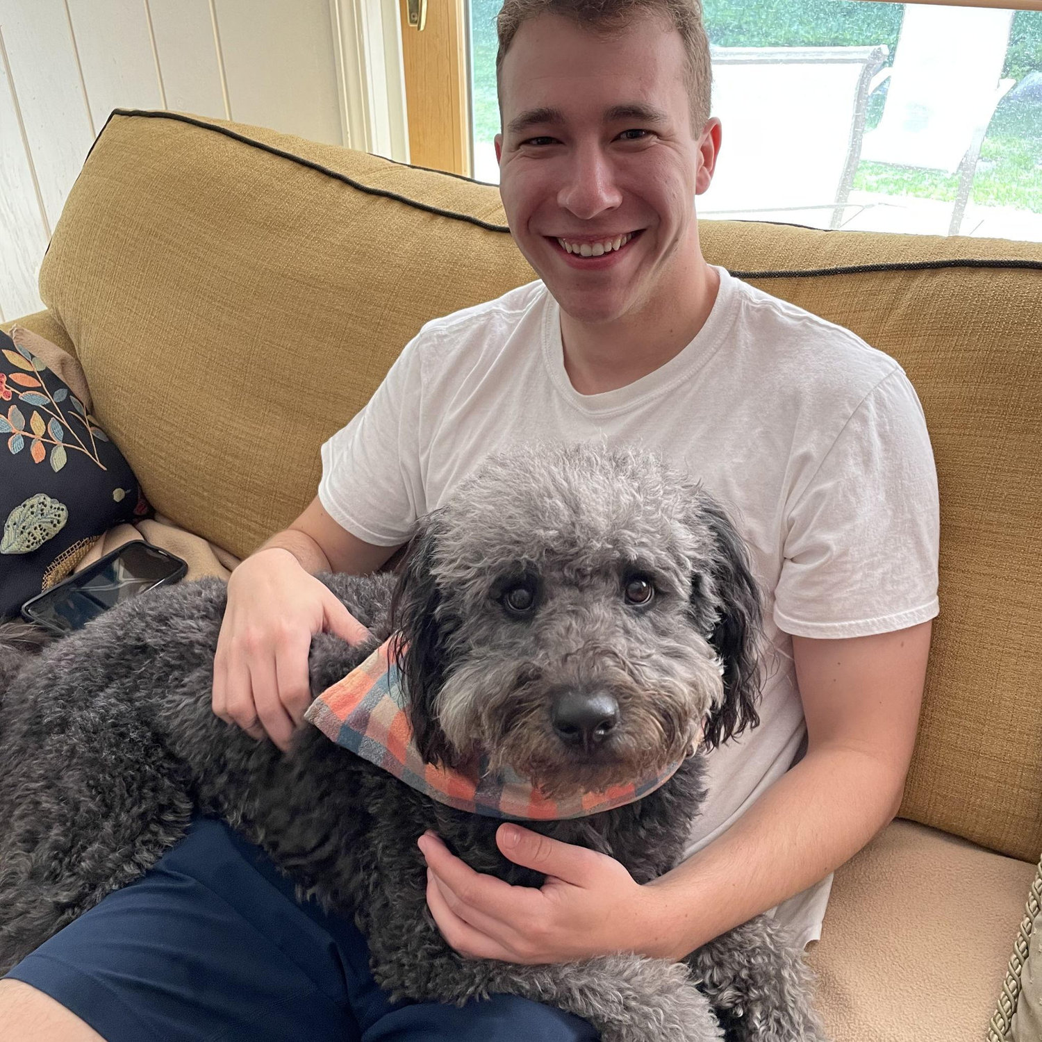 Something I love about Sam is his love for everything I love, including all dogs, and particularly Otis - P