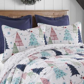 White Pine Reversible 3-Piece Quilt Set