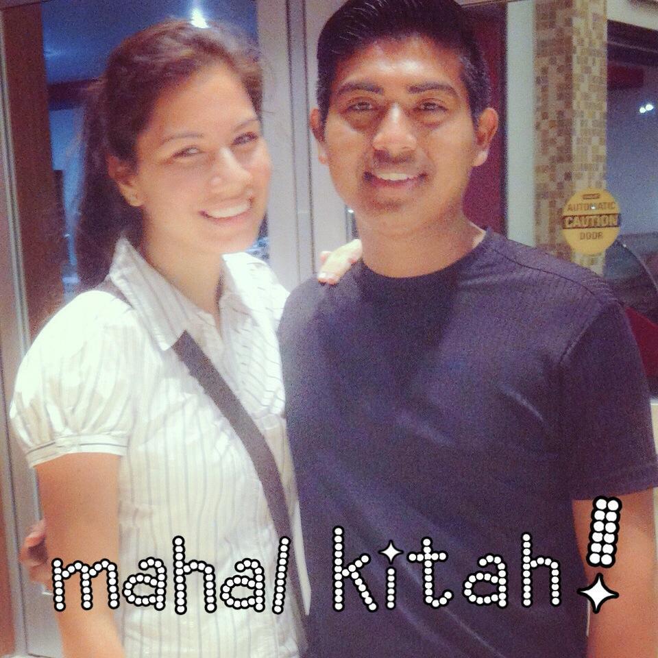He used to tell me 'Mahal Kita bunsong kapatid' which in Tagalog means (or we thought it did LOL) 'Love you little sister'.
We always treated each other like siblings! Seriously!
Sometime mid 2014.