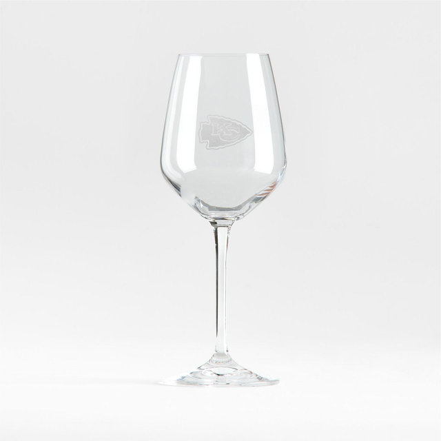 NFL Kansas City Chiefs Nattie 12-Oz. White Wine Glasses, Set of 4