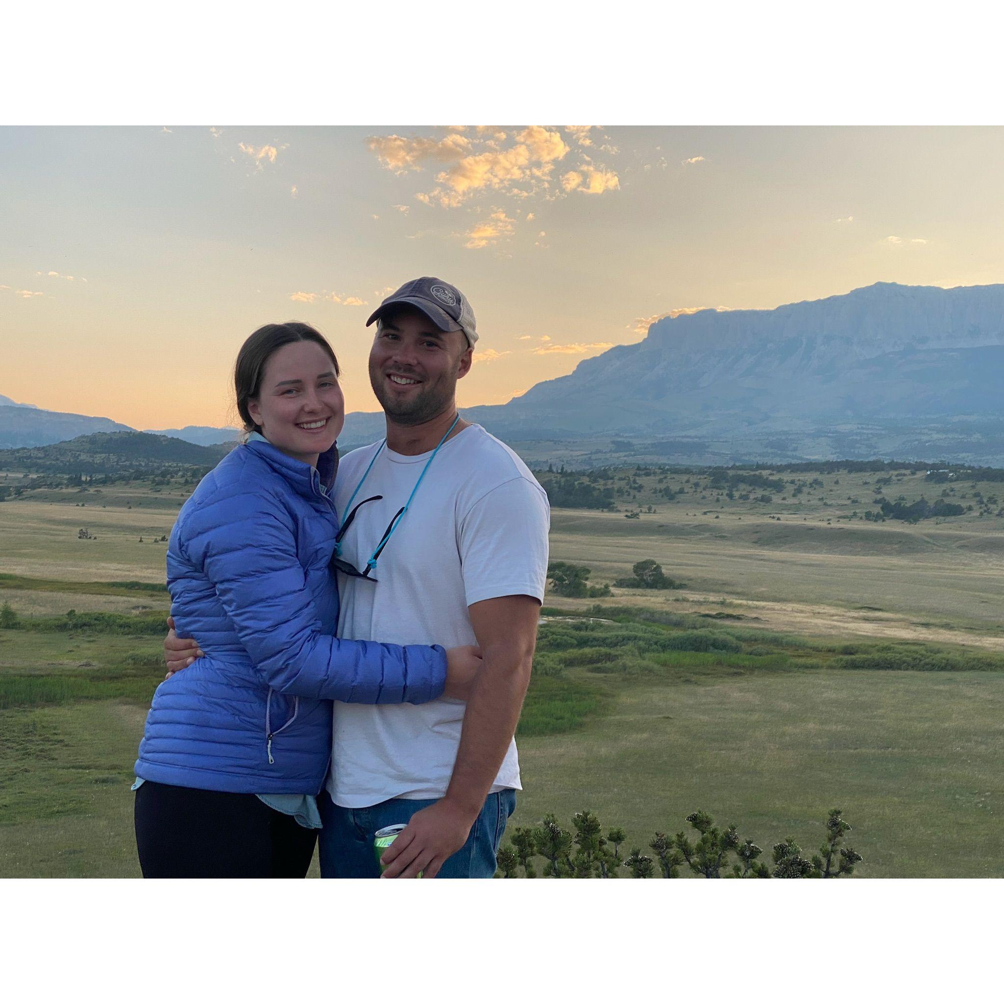 A beautiful trip to the Ritter's Montana cabin in 2023 with Brad’s cherished crew from Eagle High.