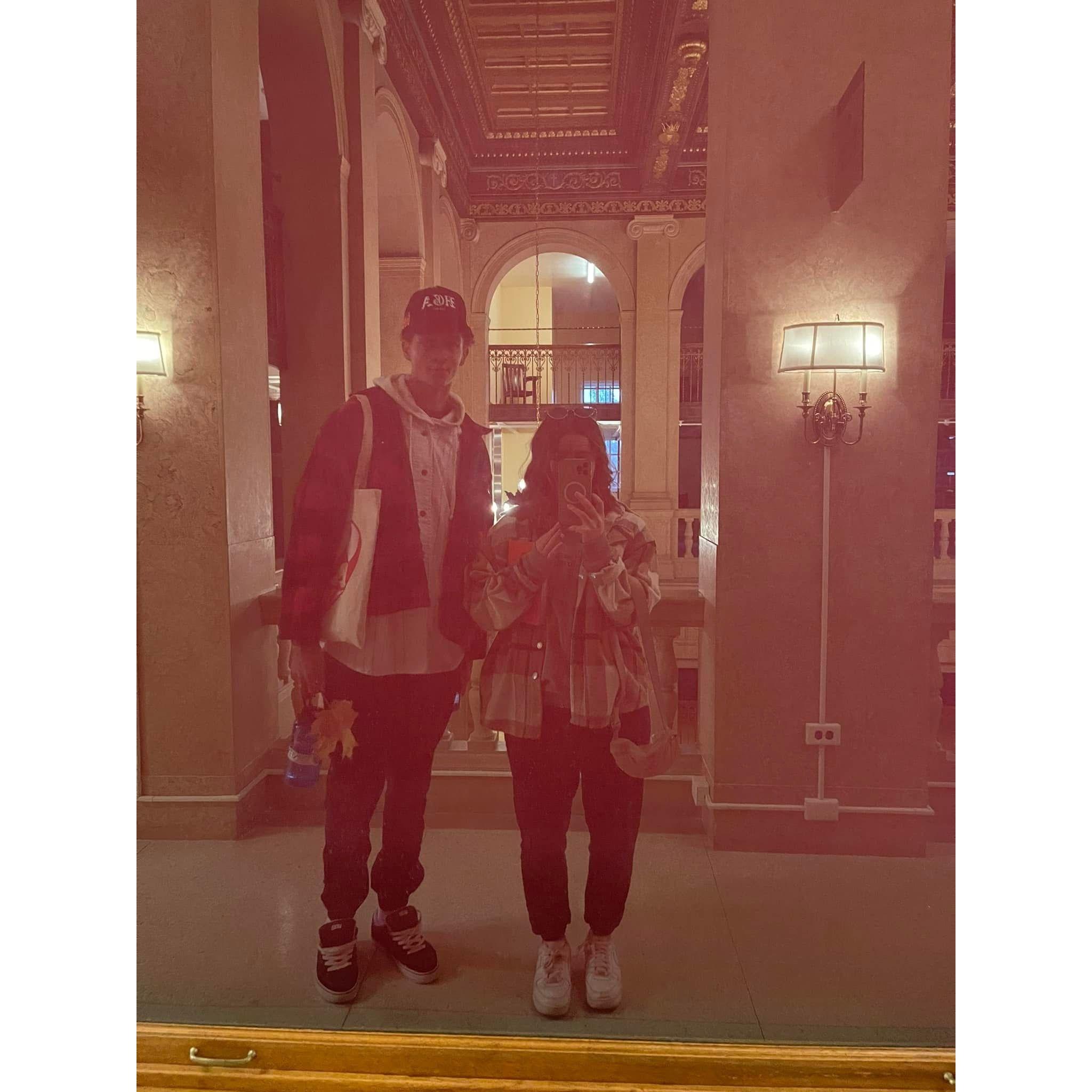 First hangout just the two of us—Late October 2022