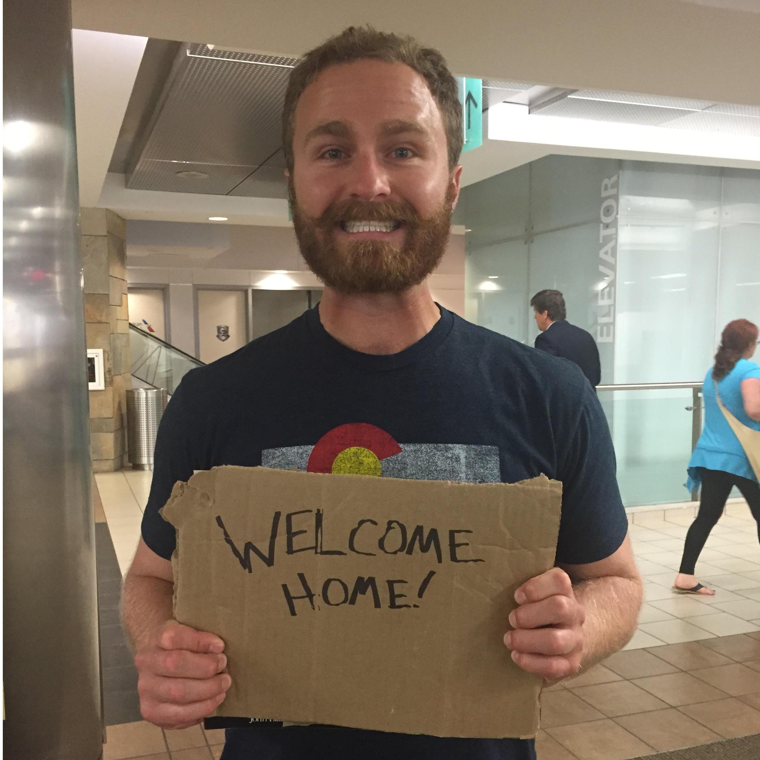 Welcoming committee for the NYC to OKC move!