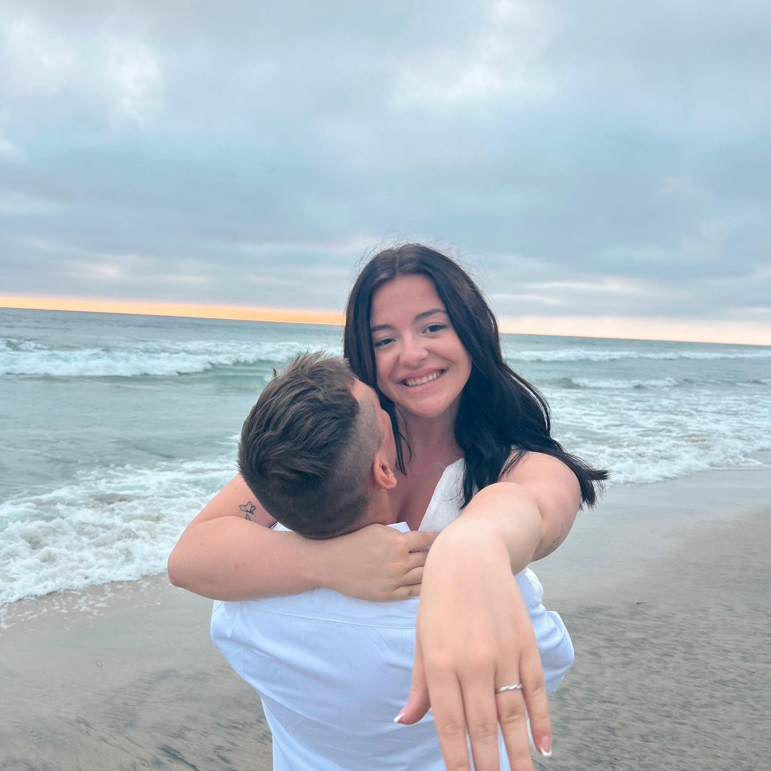 Engagement pictures in California💍