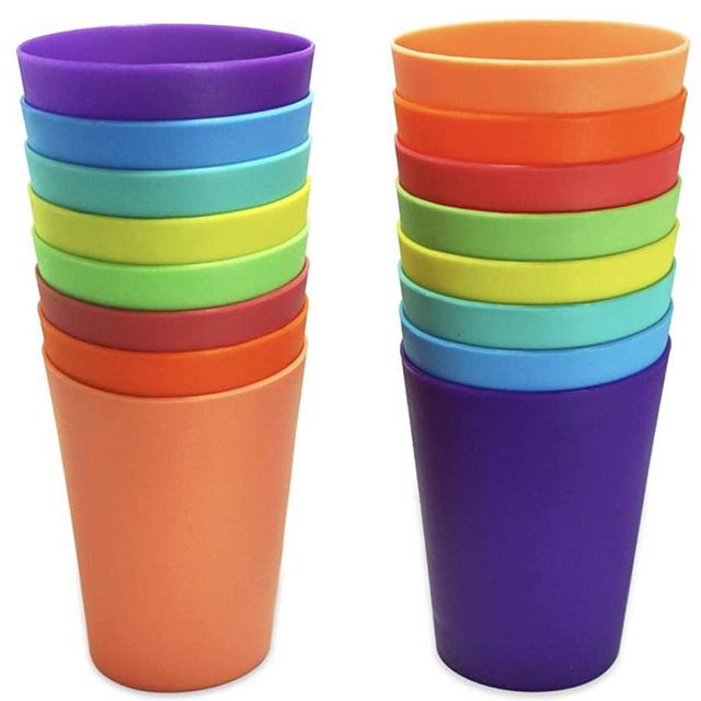 Klickpick Home Kids Cups Set - 8.5 Ounce Children Tumbler with