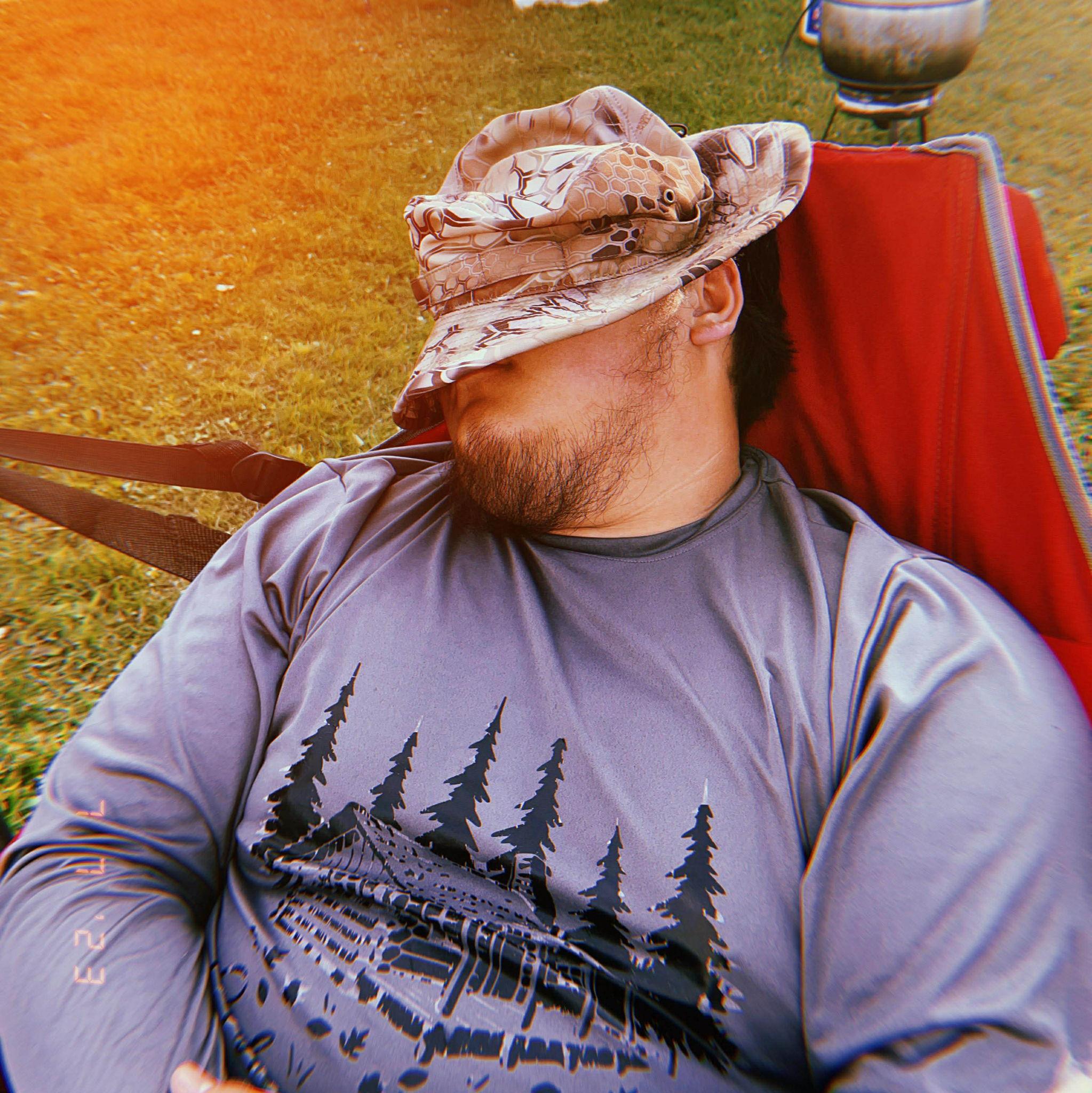 Johnny 90% of the time. LOVES SLEEPING