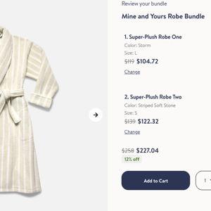 Mine and Yours Robe Bundle