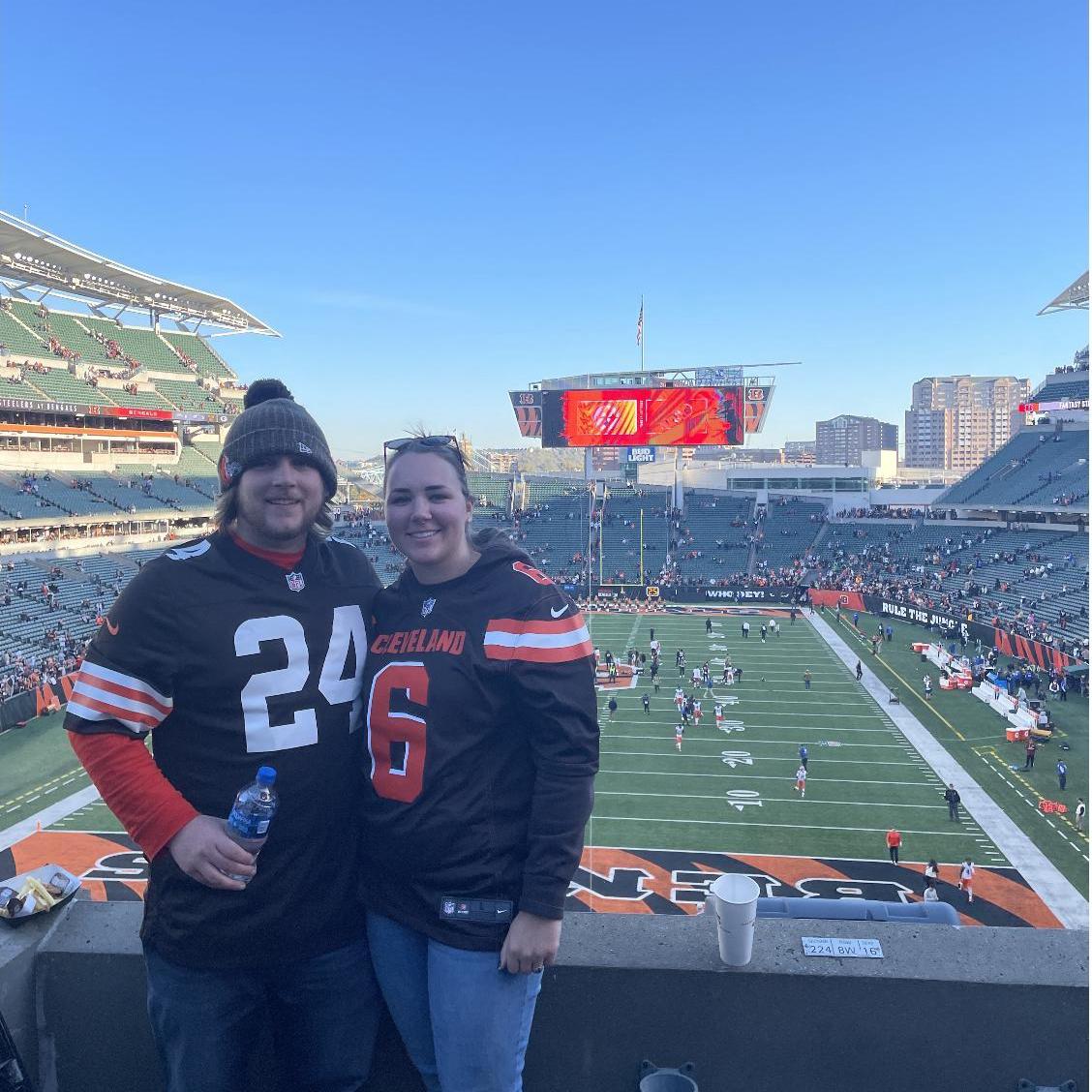 3/3 on watching Browns win live
