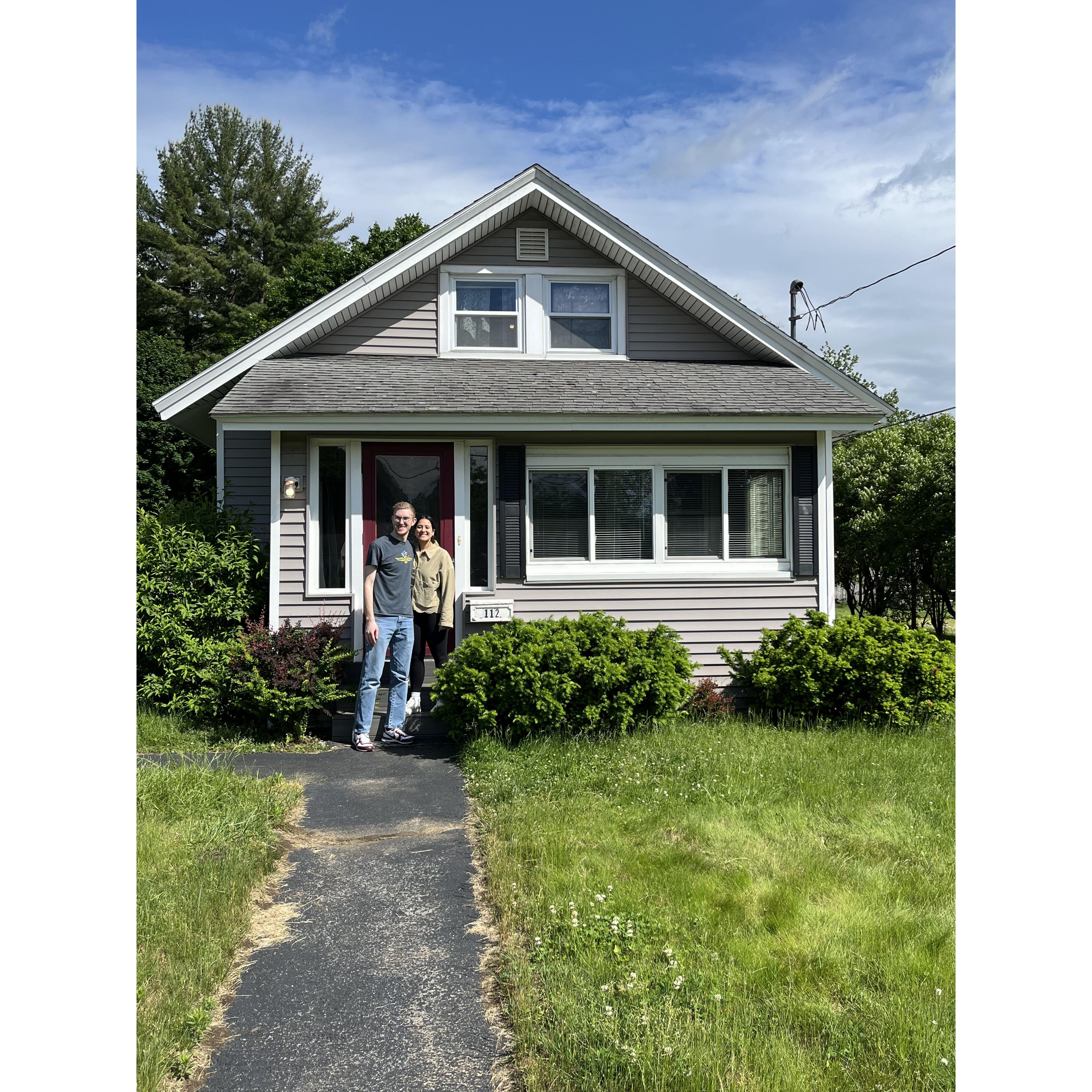 First home. Full hearts.