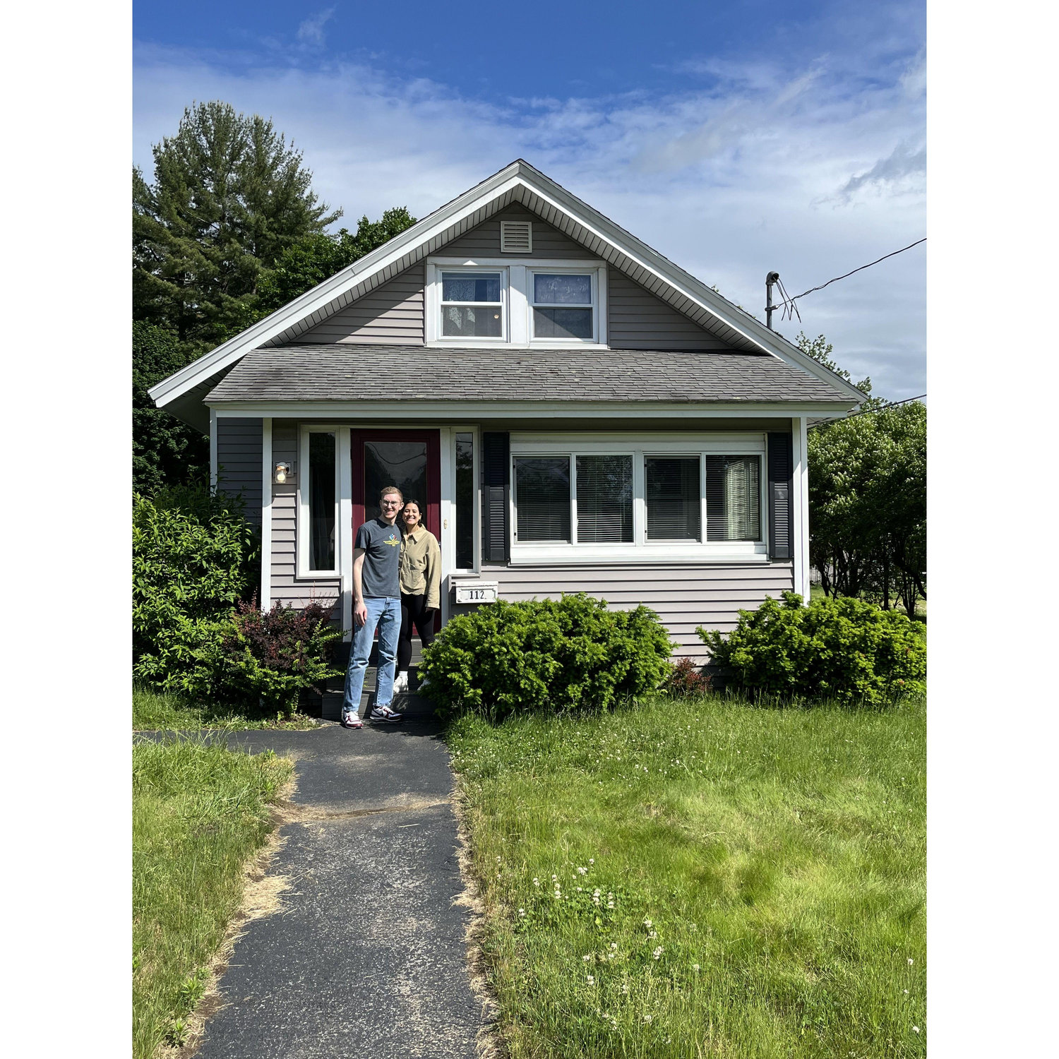 First home. Full hearts.