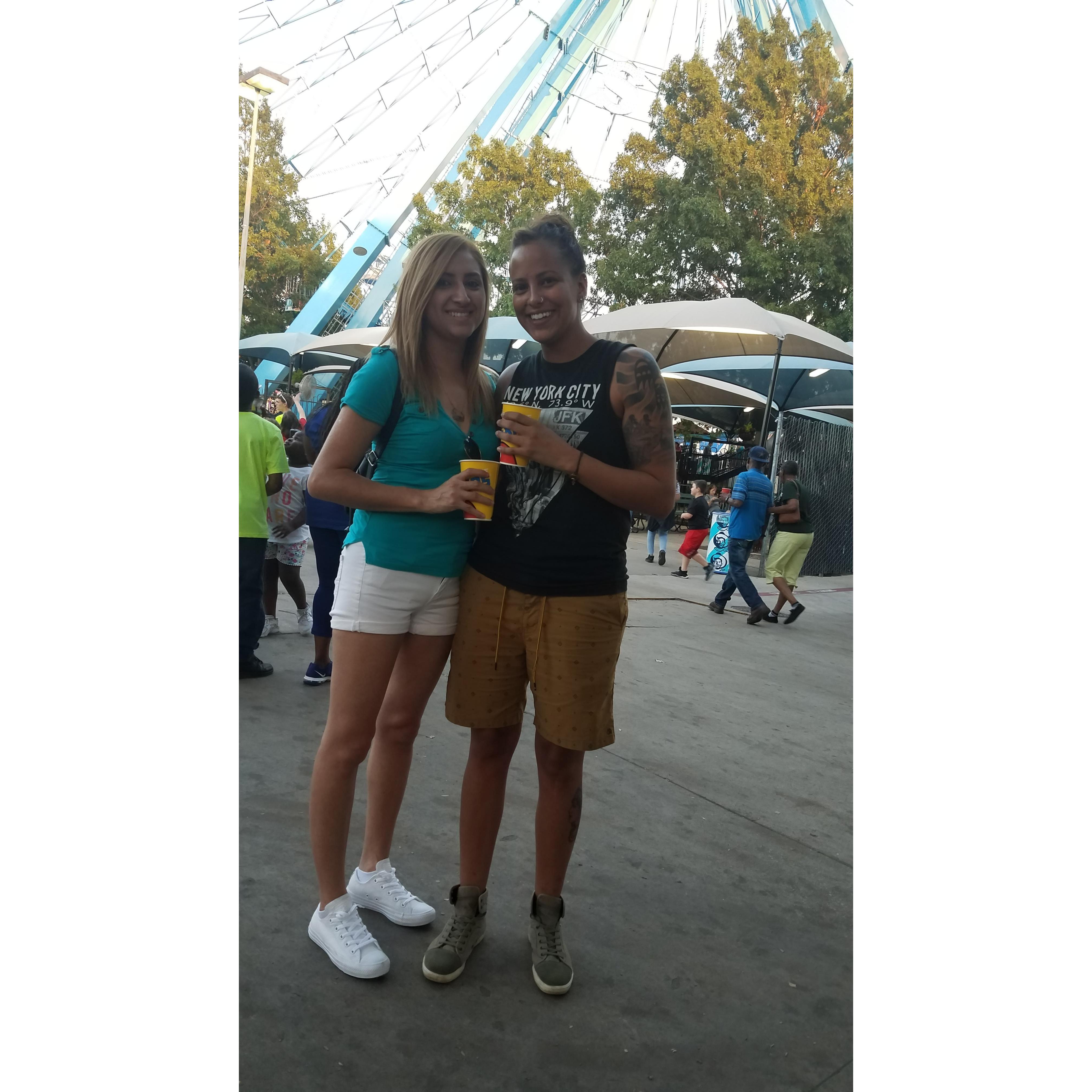 At the fair on my bday!