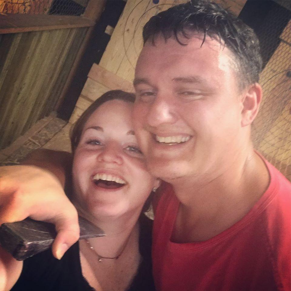 Practicing our axe-throwing skills.
June 2018