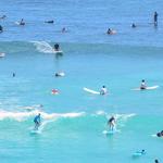 Surfing in Waikiki