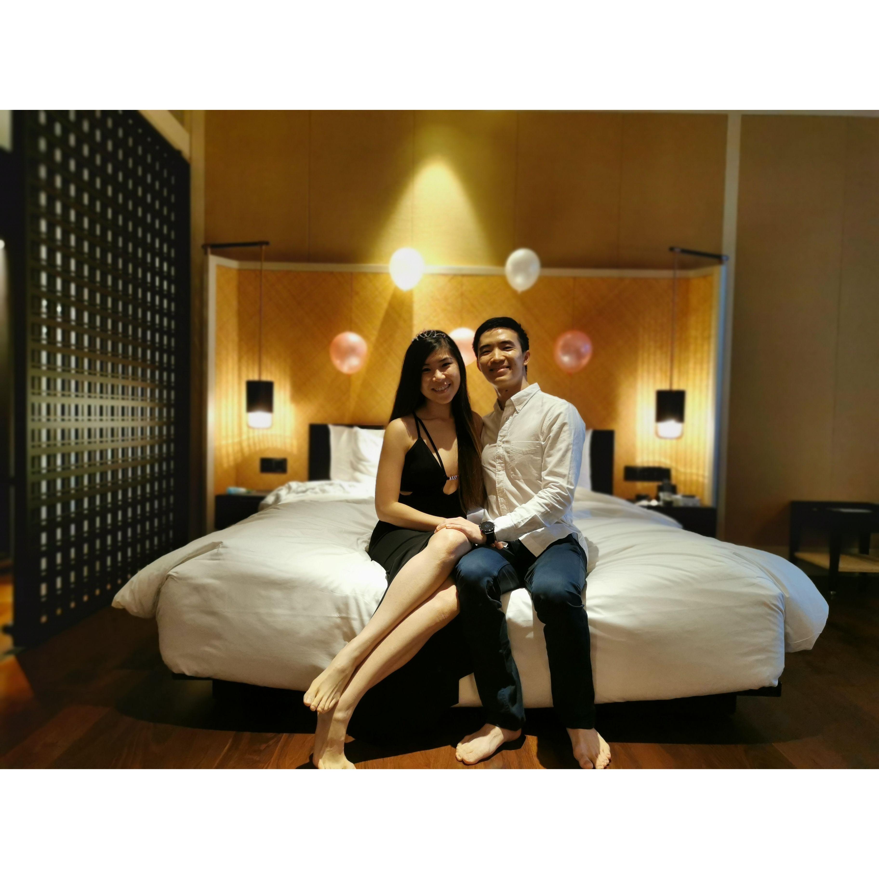 Staycation at the Ruma with a special Zoom birthday surprise for Rachel 2021