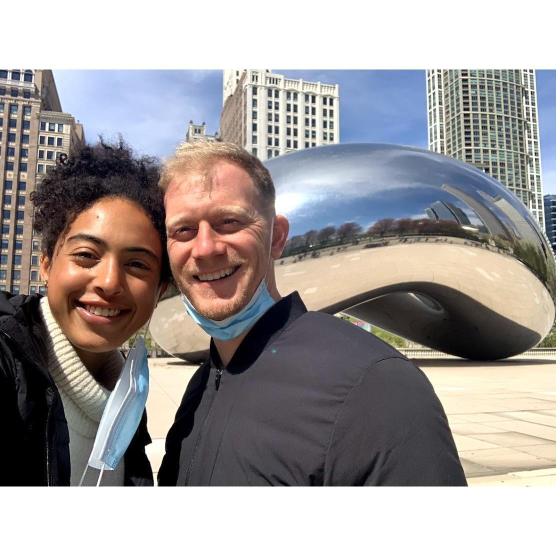 A quick stop in Chicago on our back to the East coast after spending the start of 2021 out west ft. masks. April 2021