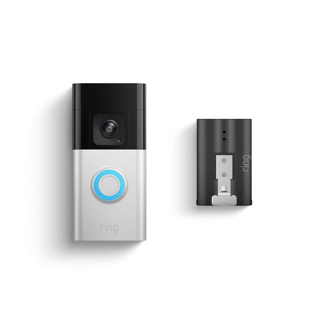 Ring Battery Doorbell Pro with an extra Rechargeable Quick Release Battery Pack