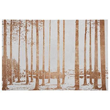 Rivet Copper-Toned Photo Print of Sunrise Through the Trees 36" x 24"