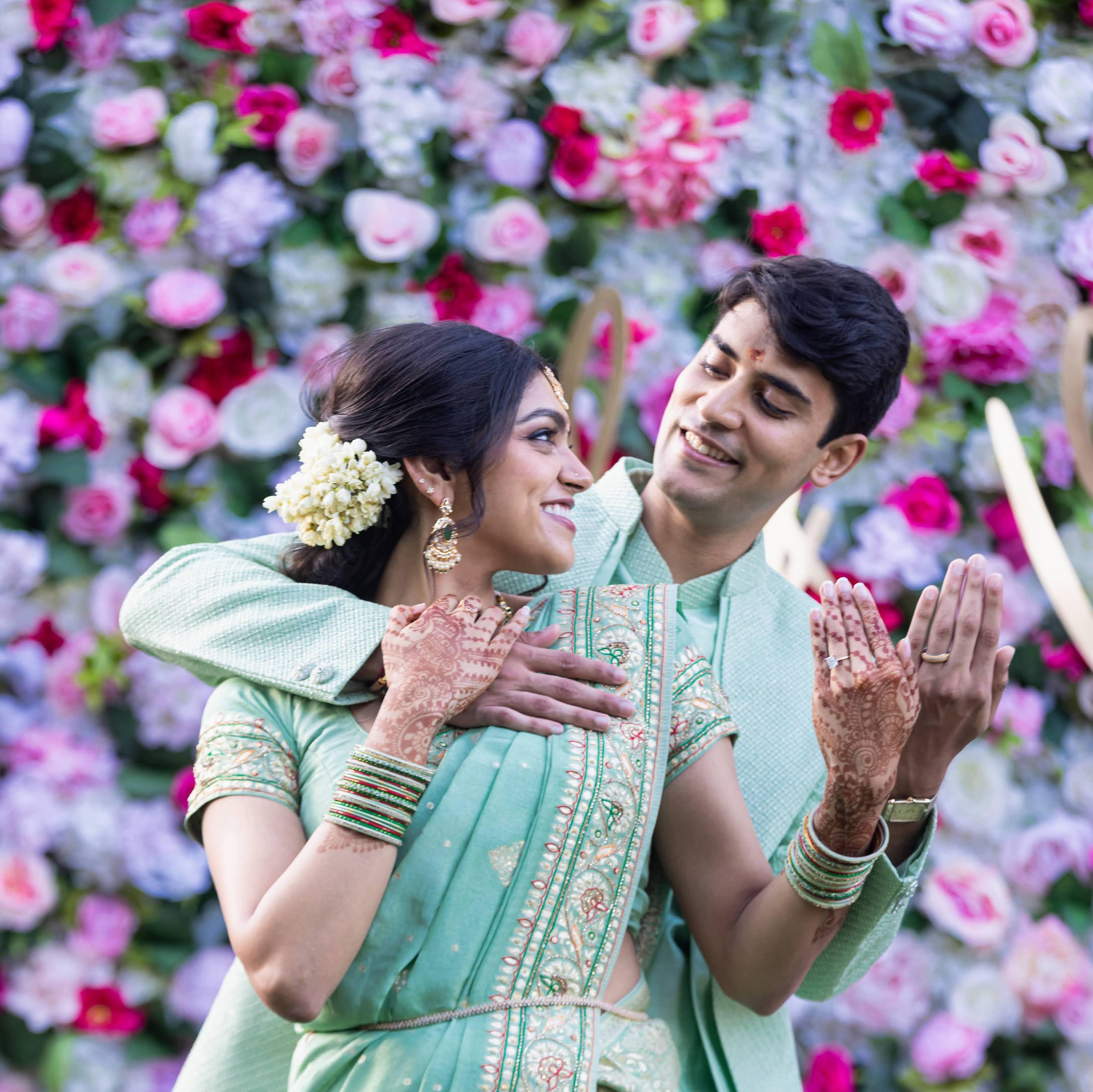 Veena Ganesan and Vishrut Dixit's Wedding Website