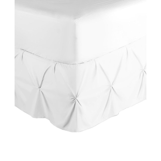 Nestl Bedding 14" Tailored Pinch Pleated Bedskirt, King