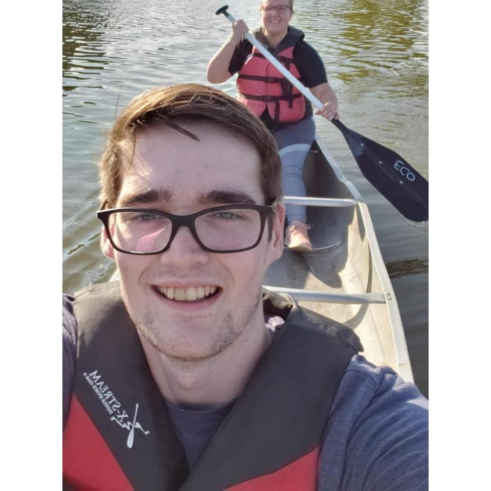 We went canoeing together @ Eagle Creek