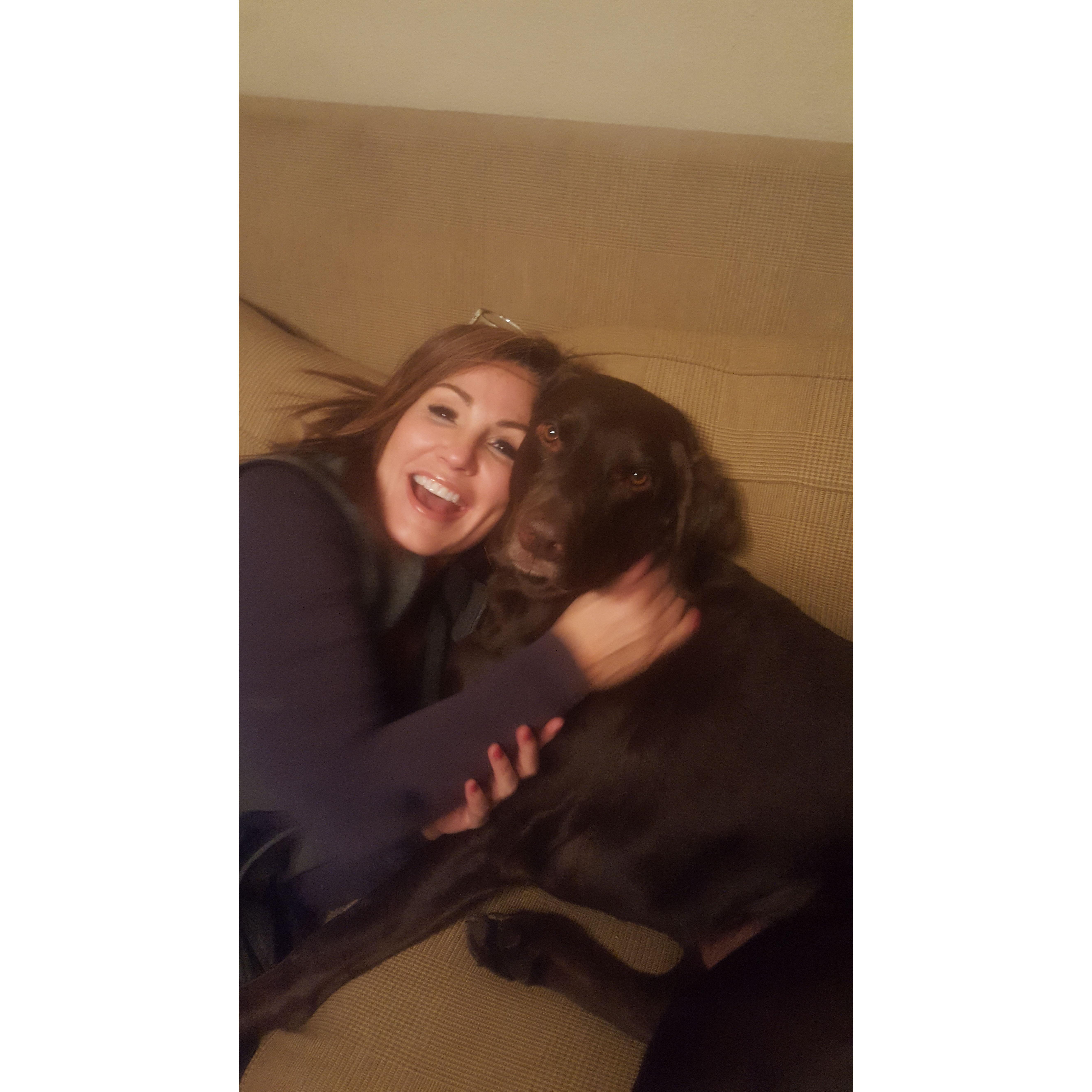 Raleigh is so happy to finally have a Momma !