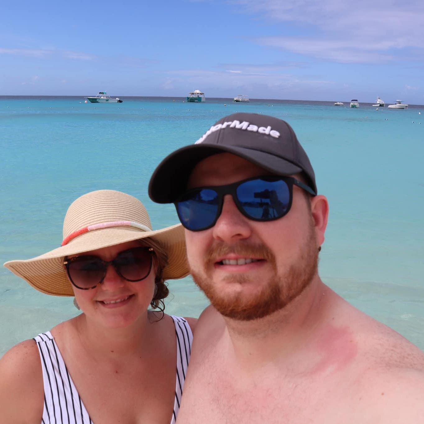 Cruising in the Caribbean.