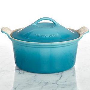 Heritage 3-Qt. Covered Round Casserole
