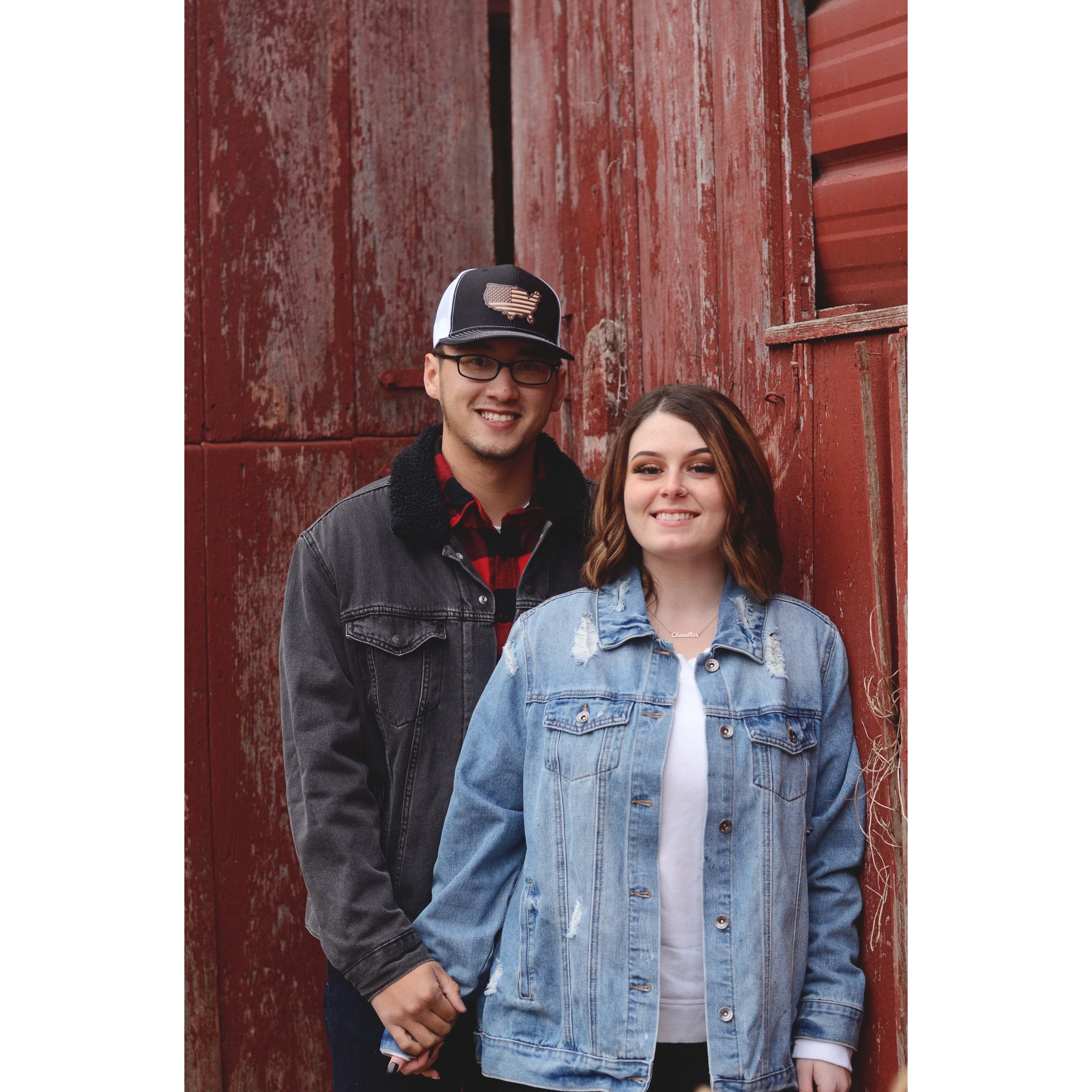 Engagement picture.