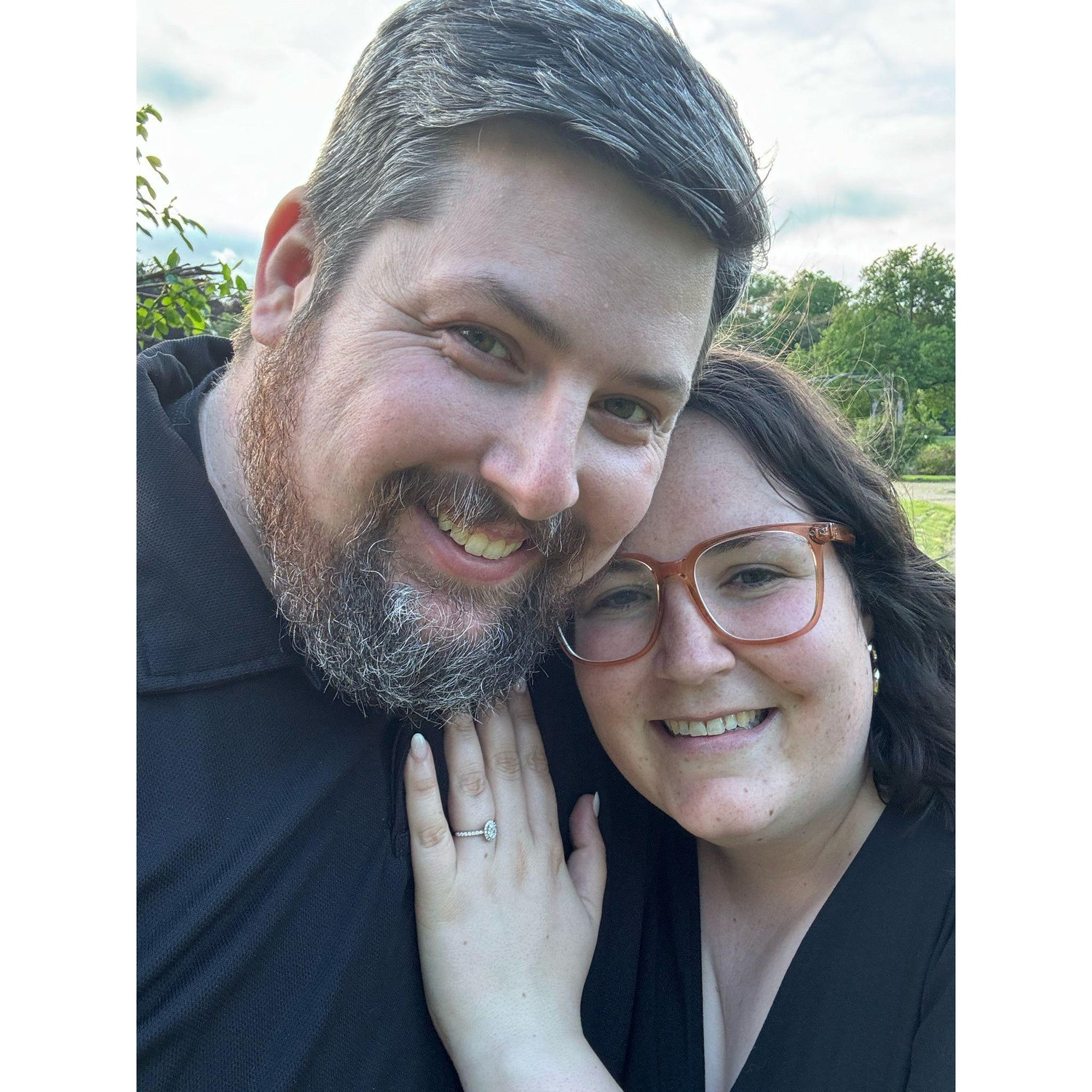 Right after Jonathan proposed