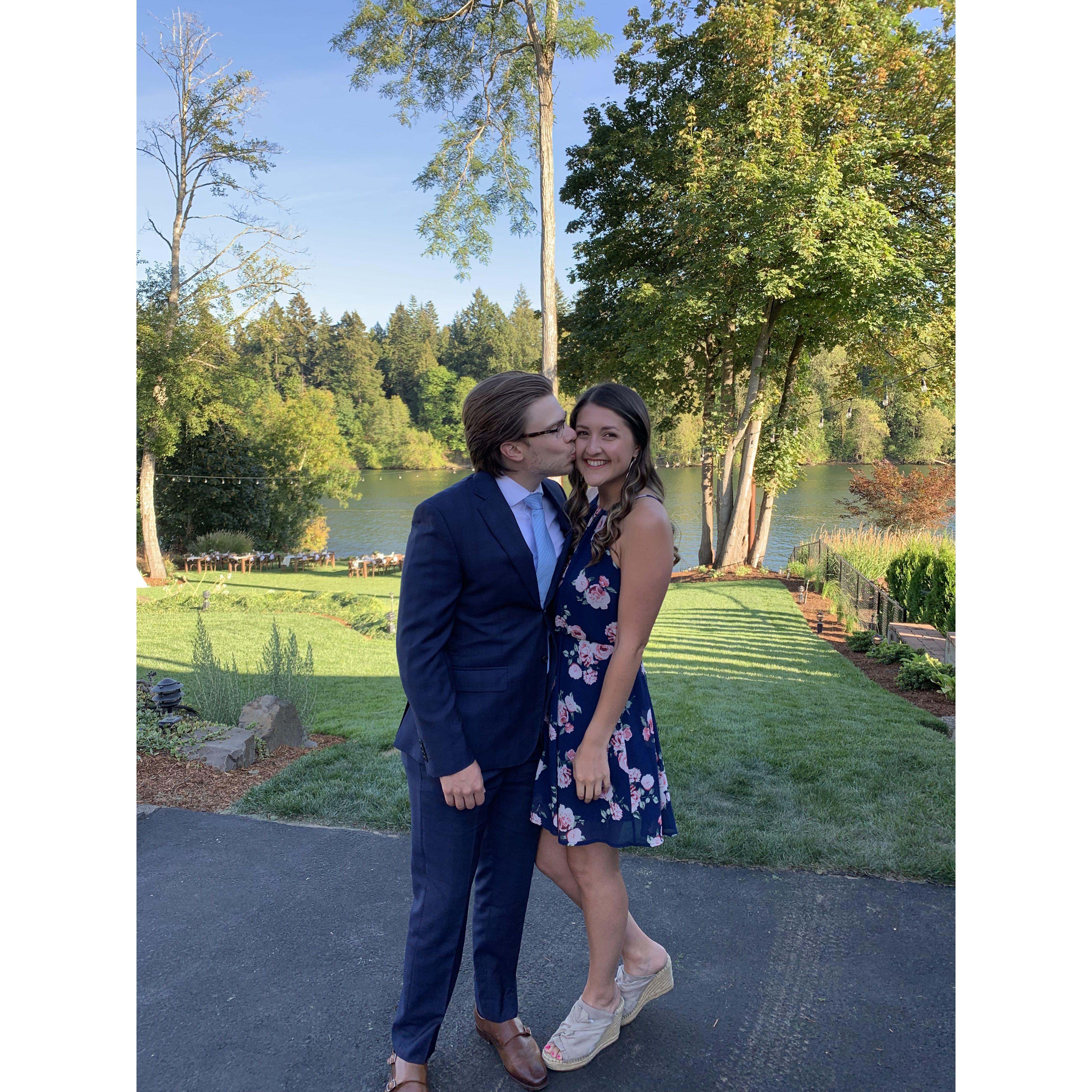 Wedding celebrations, August 2020
