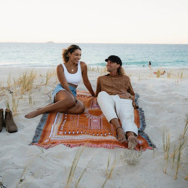 Large Sunset Rug