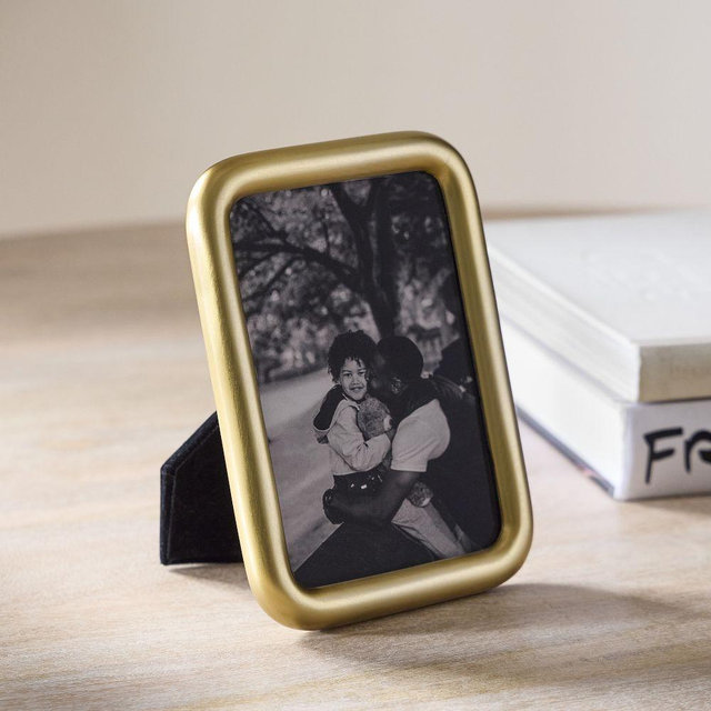 Chelsea Tabletop Frame, Brass, 4x6