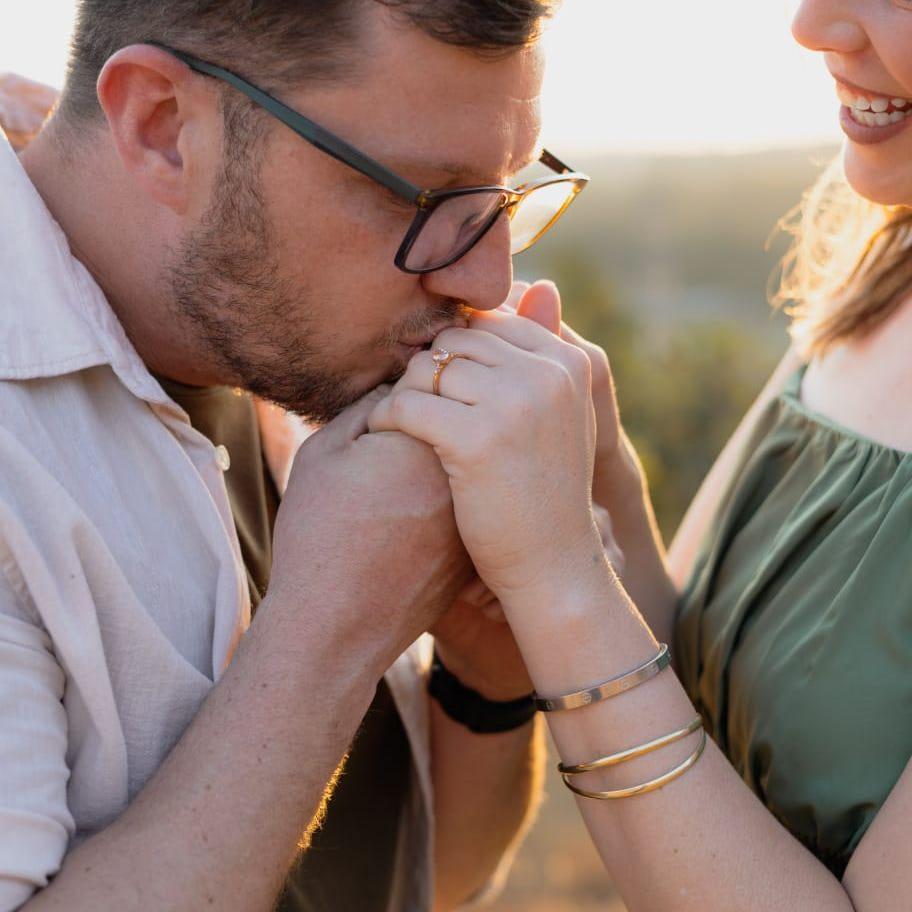 She loves the ring, and once again, she said YES.