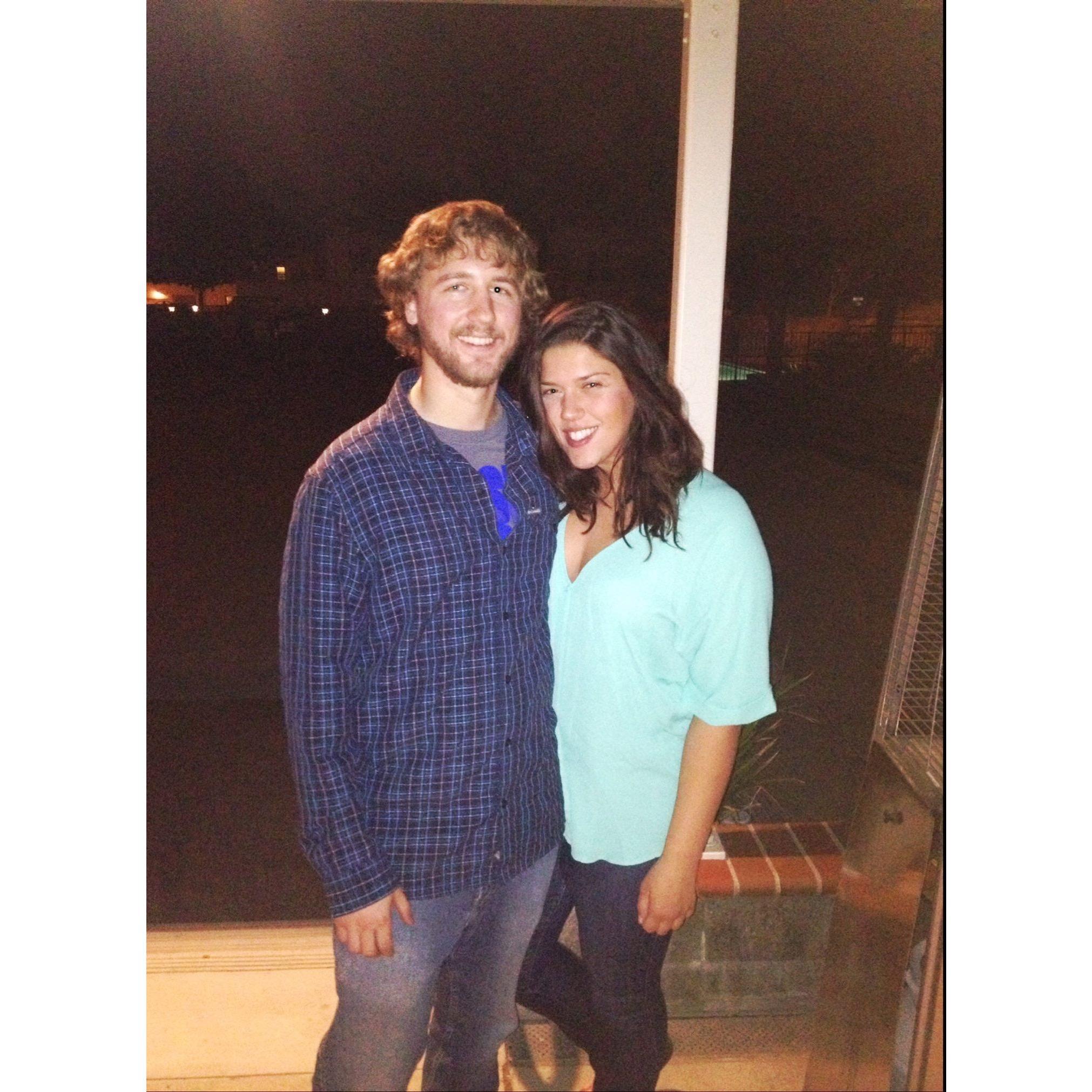 Ryan had been in the wild for too long! Spring of 2014