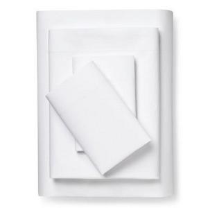 Vintage Wash Percale Sheet Set (Queen) White - Threshold™