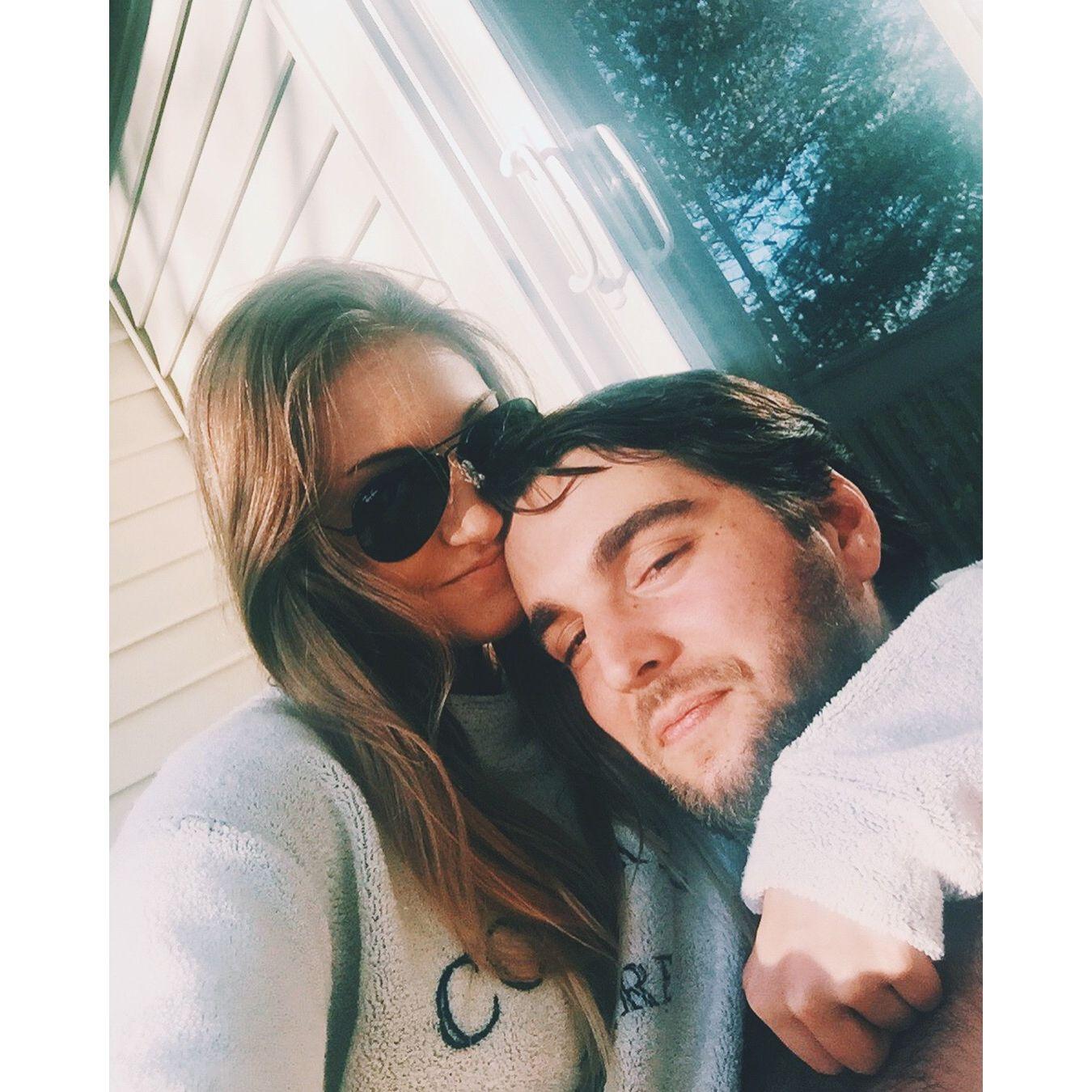 Lindsay & Ben on vacation, Bethany Beach - April 2017