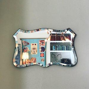 Frameless mirror wall mirror art deco mirror antique mirror gallery wall mirror decorative mirror minimalist mirror beveled mirror vintage